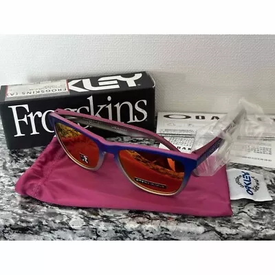 Oakley Sunglasses Frogskins Oo9245-8254 Pink Blue Fade Silver • $155.45