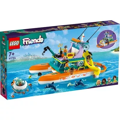 NEW LEGO FRIENDS SEA RESCUE BOAT 41734 Brand New In Box • $72