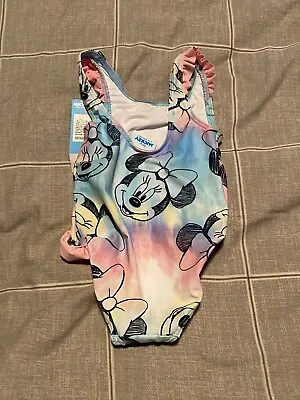£1.50 • Buy Minnie Mouse Swimming Costume Girls 18 To 24 Months