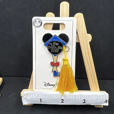 Mickey Mouse Icon Graduation 2020 Disney Parks Key Pin Limited Edition 4500 • $29.99