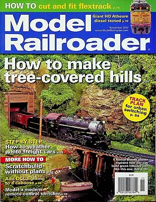 Model Railroader Magazine November 2012 How To Make Tree-covered Hills • $4.99