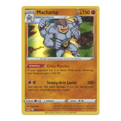 £3.49 • Buy Machamp 088/196 Holo Rare Lost Origin SW&SH Pokemon Cards TCG Pack Fresh Mint