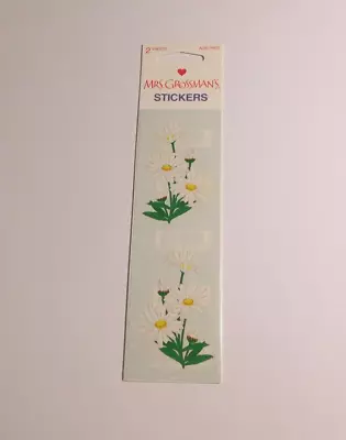Mrs. Grossman's Lot Of 2 Strips Brand New In Package ~PW Daisy~ Stickers HTF • $4.50
