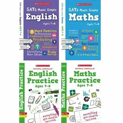 £18 • Buy Scholastic Year 3 SATs Revision English & Maths Home Learning Set (RRP £27.96)