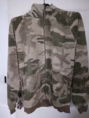 Cabela's Berber Fleece Jacket Men's Xxl Tall. Outfitter Camo Hunting • $100