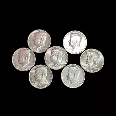 1981p Kennedy Half Dollar Circulated Coins 50 Cent Piece 1/2 Dollar Coins • $1.75