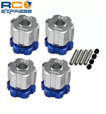 Hot Racing Traxxas Emaxx Revo ERevo Tmaxx Aluminum  17mm Hex Hubs (+6mm) TM3310W • $23.88