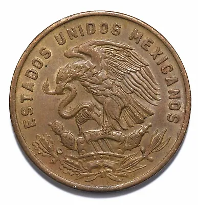 1970 Mexico 20 Centavos EF Bronze KM# 440 Lot [204] • $4.86