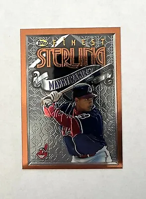 1996 Finest Sterling #298 Theme S39 Manny Ramirez Cleveland Indians • $1