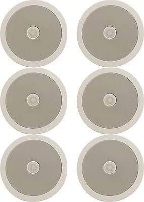 6x Home Cinema Surround Sound Ceiling Speakers 952.534 • £179.99