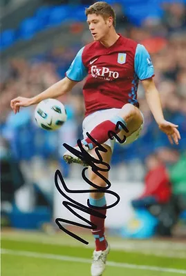 Aston Villa Hand Signed Nathan Baker 6x4 Photo 2. • £2.99