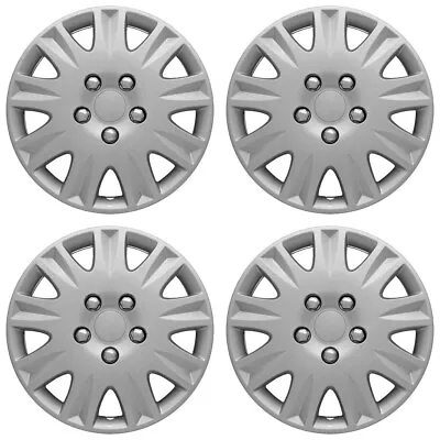 SET OF 4 15  Hub Caps Full Wheel Covers Rim Cap Lug Cover Hubs For Steel Wheels • $46.99