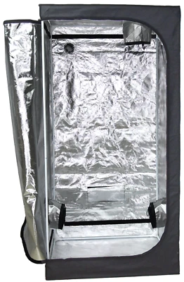 Box De Culture G-LIGHT Mylar 120x120x200 Cm - GREENCUBE - Tente Hydroponique Étanche Avec Ventilation Optimale