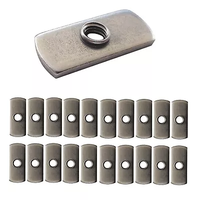 20 Pc 5/16-18 UNC Spot Weld Nut Double Tab And Aluminum Extrusion T-Nut  • $11.99