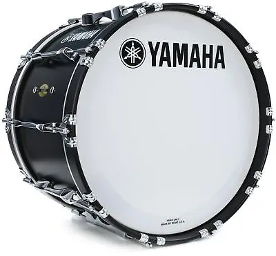 Yamaha 8300 Field-Corps Series 20 Inch Marching Bass Drum - Black Forest • $572.69