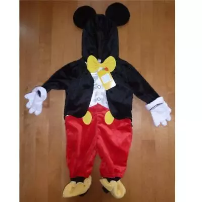 Baby Disney Jr Deluxe MICKEY MOUSE Costume Size 3/6 6/9  Months  NWT • $29.99