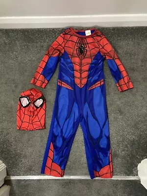 Rubie’s Marvel Spiderman Classic Kids Costume Age 3-4 With Mask • £5