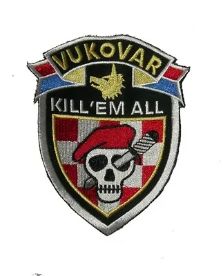 Croation Paramilitary HOS Units Of Vukovar Sleeve Patch • $12