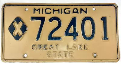 Vintage 1966 Michigan Historic Vehicle License Plate Garage Collector Decor • $29.95