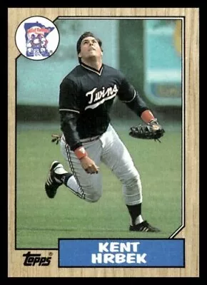 1987 Topps #679 Kent HRBEK  First Base  Minnesota TWINS  EXcellent FREE Shipping • $1.30