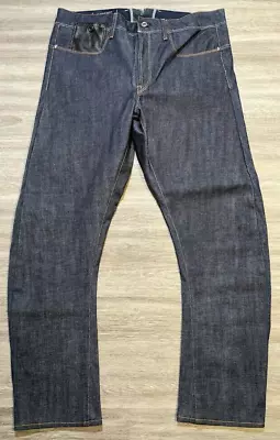 G Star Raw Mens 34x32 (Actual 36x28) 30 Years New York Raw Type C Selvedge Jeans • $72.85