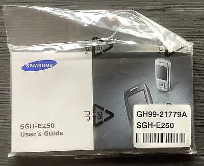 Samsung SGH-E250 User’s Guide In Original Wrapping Mint • £4.99