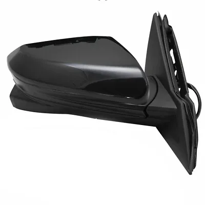 Passenger Side Mirror Power Heated View Camera Black For Honda Civic Sedan 16-20 • $96.99