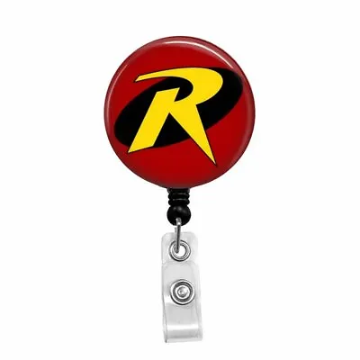 $8.95 • Buy Robin Of Batman & Robin - Retractable Badge Holder - Badge Reel - Lanyards - Ste