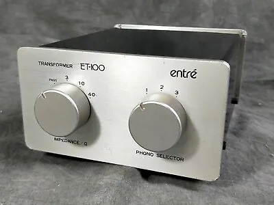 Entre ET-100 MC Step Up Transformer For MC Moving Coil Phono From Japan • $490