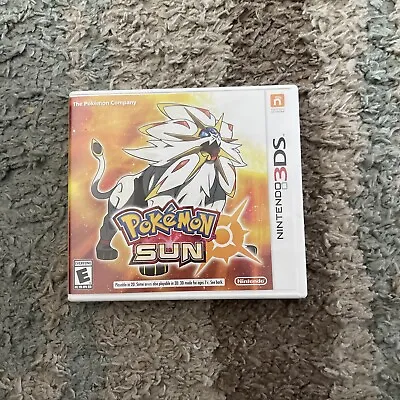 $21.99 • Buy Pokemon Sun Nintendo 3DS Cart In Box - Tested - Authentic