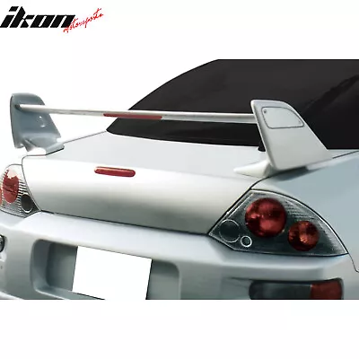 For 00-05 Mitsubishi Eclipse V Style Gray Primer Rear Trunk Spoiler W/ LED Light • $334.99