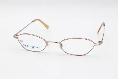 FLEXON By Marchon 631 CAMEL BLUSH 47-20-135 Eyeglass Frames J156 • $34.99