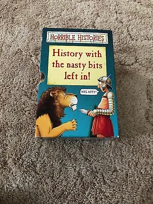 Horrible Histories Box Set History With The Nasty Bits Left In! 10 Books! • £20