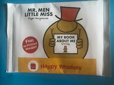McDonald’s Happy Meal Mr Men Little Miss - My Book About Me By Mr Silly - • £1.25