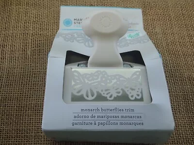 New Martha Stewart Crafts Double Edge Punch  Monarch Butterfly Trim  • $19.99