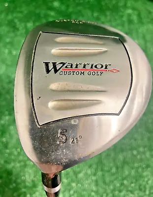 $8.99 • Buy Left-Handed Warrior Golf 5 Wood 21 Degree Harrison Regular Graphite 43  New Grip