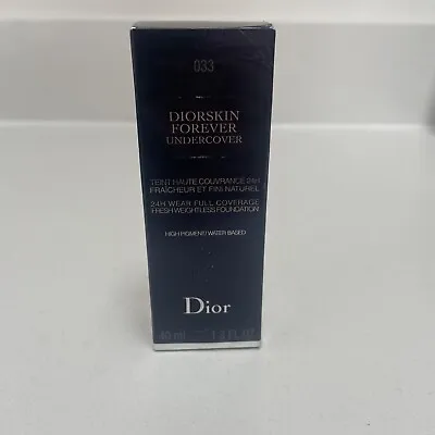 £26.99 • Buy Dior Diorskin FOREVER Undercover Foundation 033 Apricot Beige - 40ml DAMAGED BOX
