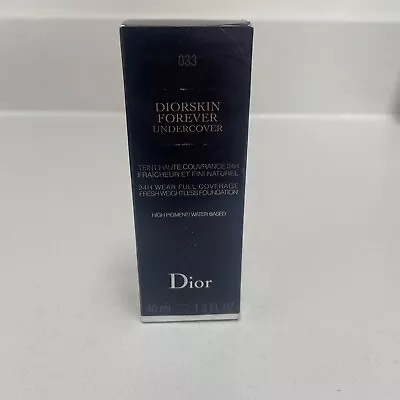 £26.99 • Buy Dior Diorskin FOREVER Undercover Foundation 033 Apricot Beige - 40ml DAMAGED BOX