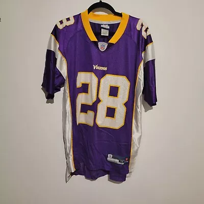 Minnesota Vikings NFL #28 Adrian Peterson Jersey Adult Medium (M)  • $19