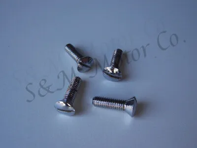 Ajs Matchless Gas Fuel Tank Badge Emblem Screw Chrome Set 00-0150 000150 • $11.95