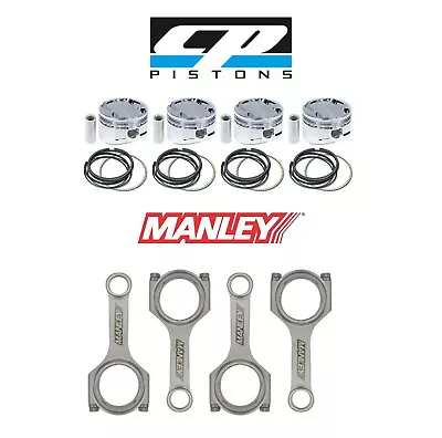 CP Pistons Manley Rods Fits Acura K20A/A2 87mm FT 10.9:1 SC70457 / 14014-4 • $1267.06