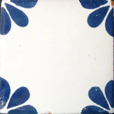 C#079)) Mexican Tile Sample Wall Floor Talavera Mexico Ceramic Handmade Pottery • $1.75