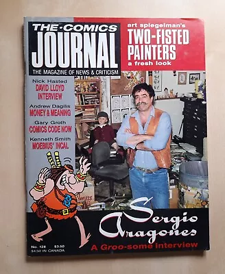 The Comics Journal 131 Fantagraphics 1989 VG+ Ralph Steadman Little Nemo • £12