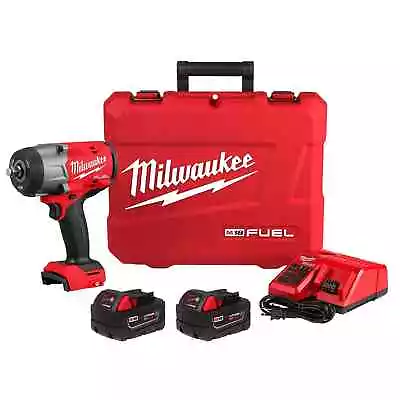 Milwaukee 2967-22 M18 FUEL™ 1/2  High Torq Impact Wrench Kit (Authorized Dealer) • $474