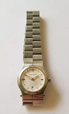 Georg Jensen Denmark Stainless Lady's Watch Designed By Morten Linde • $375