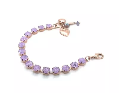 Bracelet By Mariana My Treasures Coll. Elegant Violet Ice Swarovski Crystals • $120