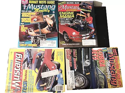 Ford Mustang Vintage Magazine LOT Mustang Monthly 1986 1991 1992 Car Automobile • $28.36