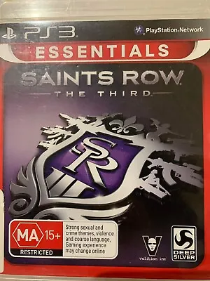 PS3 - Saints Row The Third - Complete With Manual PlayStation 3 • $4