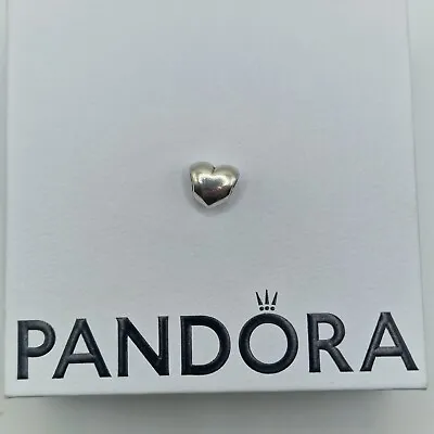 £10 • Buy Genuine Pandora Plain Smooth Heart Charm ALE 925 #790137