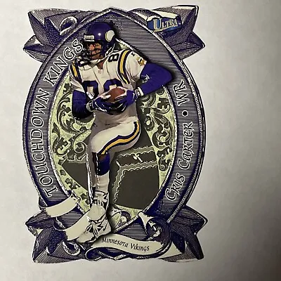 CRIS CARTER 1998 FLEER ULTRA TOUCHDOWN KINGS #6TK VIKINGS HOFer DIE CUT SP • $8.99